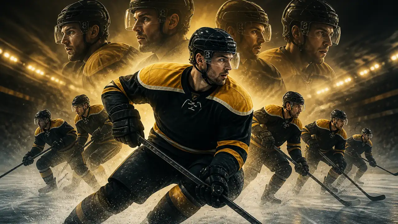 Bruins open a four-game preseason with a crowded blue line at camp cover