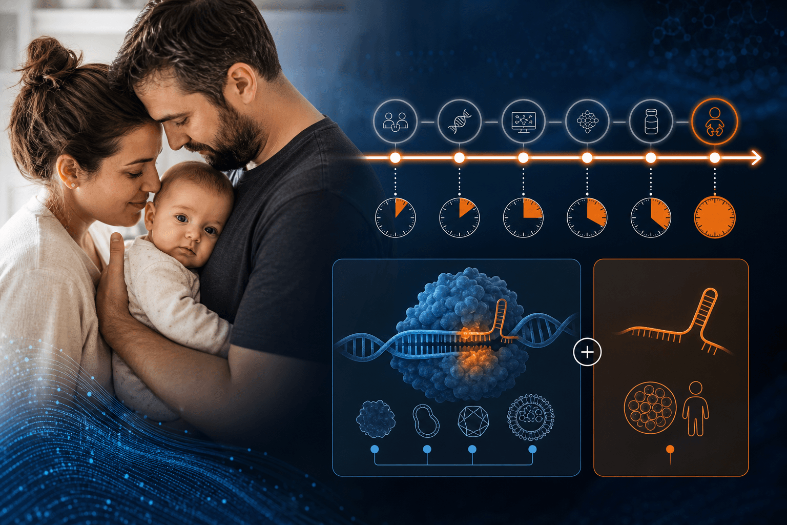 Doctors built a personalized CRISPR therapy for one infant in about six months cover