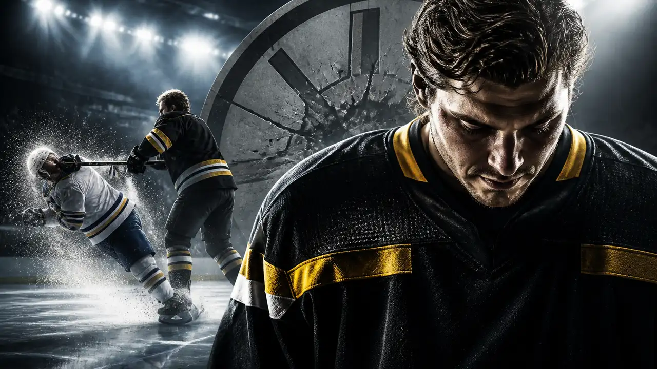 Charlie McAvoy will miss Boston's first six games after a playoff slash cover