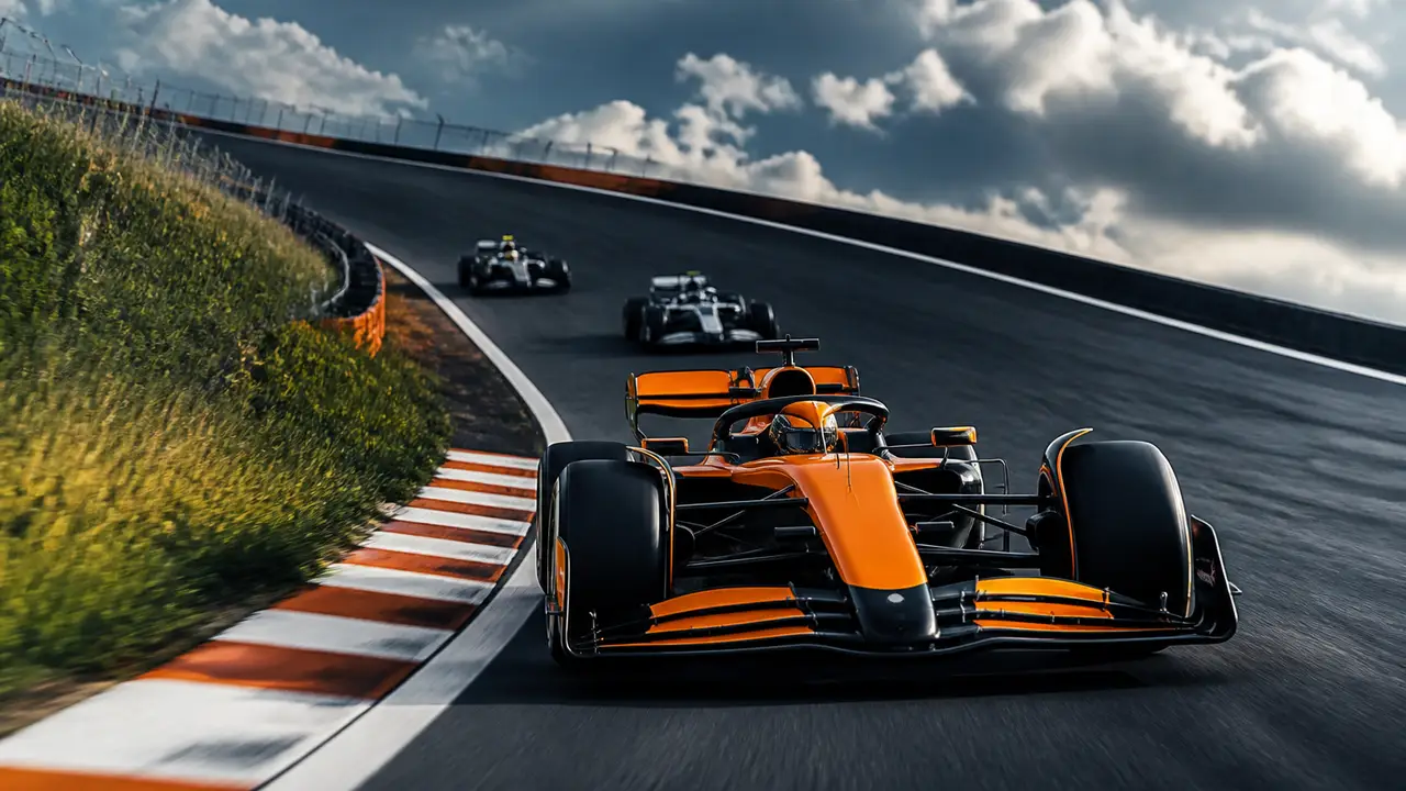 Lando Norris won at Zandvoort cover