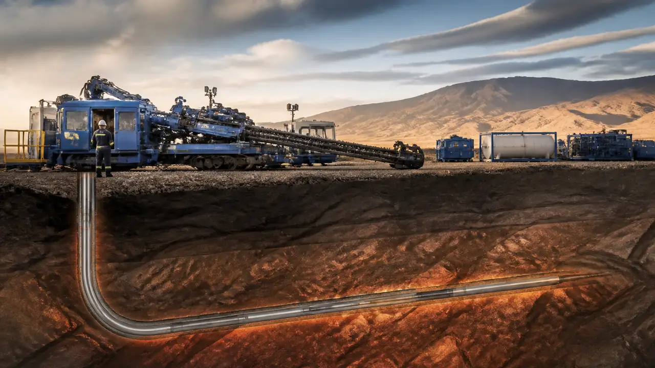 Fervo is using oil-industry drilling methods on geothermal wells cover