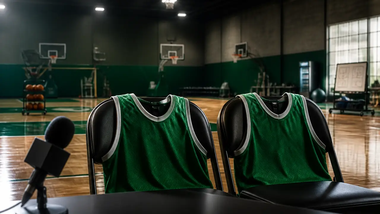 Stevens says Celtics are healthy as Tatum and George begin first camp together cover