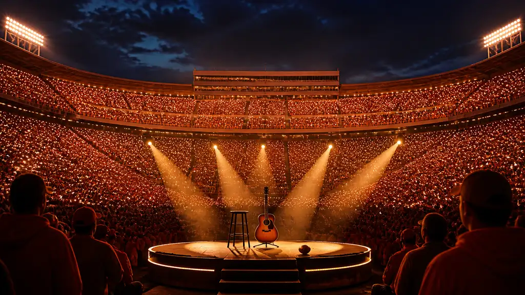 Tennessee's halftime tribute to Dolly Parton filled Neyland cover