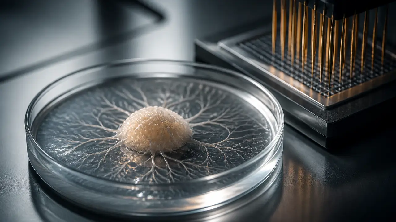 Researchers are connecting lab-grown neurons to computers cover