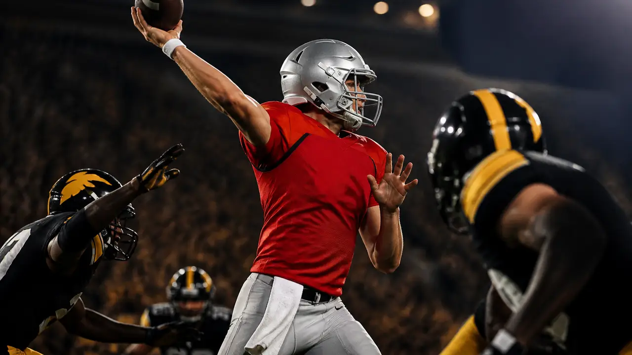 Ohio State takes control at Iowa with a 31-14 road win cover