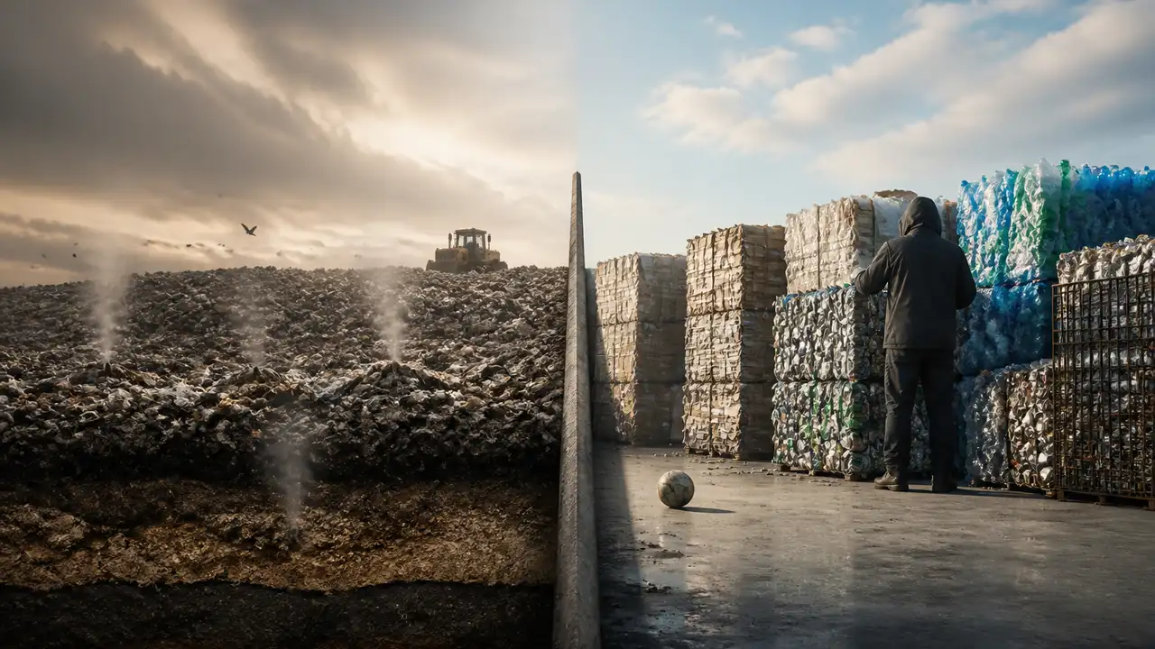 A Works in Progress essay argues landfill often beats recycling on CO2 cover